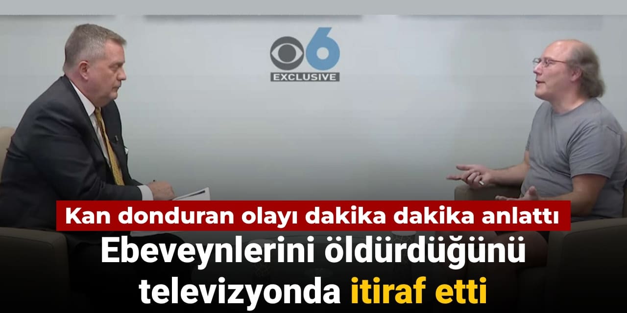 ebeveynlerini oldurdugunu televizyonda itiraf etti ZnyWnCsw